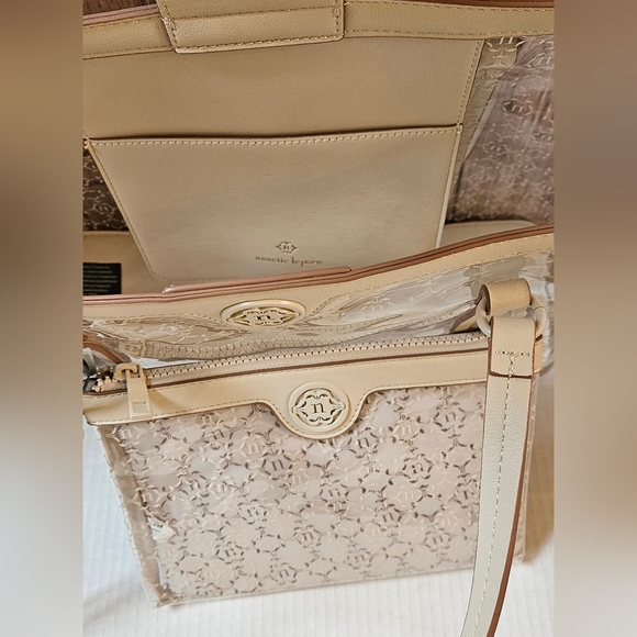 NANETTE LEPORE Clear Tote & Wristlet NWT - Picture 8 of 15